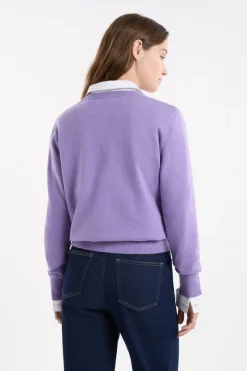 ETAM Cuello En V|Jerséis|Jersey con cuello en V de lana parma