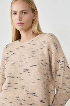 ETAM Jerséis|Cuello Redondo|Jersey de cuello redondo TAUPE