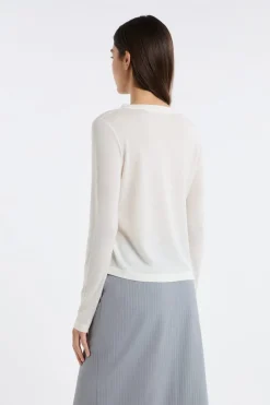 ETAM Cuello Redondo|Jerséis|Jersey de cuello redondo de lana crudo