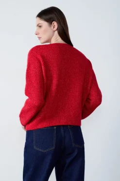 ETAM Cuello Redondo|Jerséis|Jersey de manga larga CARDINAL