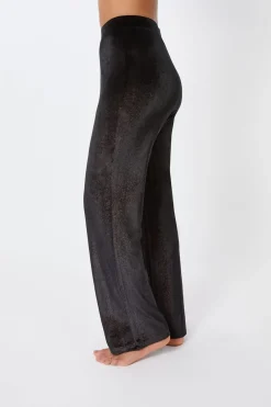 ETAM Leggings|Medias Y Calcetines|Leggings anchos tejidos brillantes NEGRO