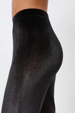 ETAM Leggings|Medias Y Calcetines|Leggings anchos tejidos brillantes NEGRO