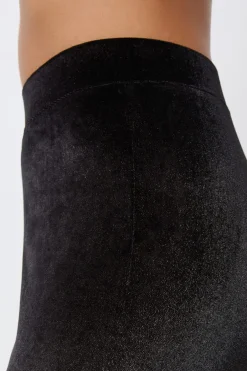 ETAM Leggings|Medias Y Calcetines|Leggings anchos tejidos brillantes NEGRO