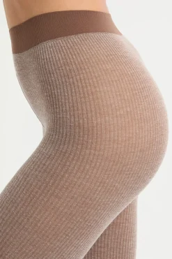 ETAM Medias Y Calcetines|Medias opacas con cachemira TAUPE