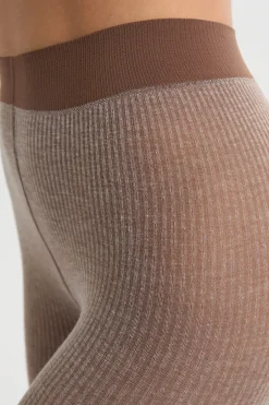 ETAM Medias Y Calcetines|Medias opacas con cachemira TAUPE