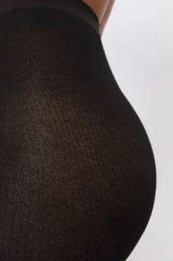 ETAM Medias Y Calcetines|Medias opacas con cashmere NEGRO