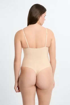 ETAM Bodys|Sujetadores Talla Grande: Copas D-G|Moldeador - Fuerte sujeción C.BEIGE