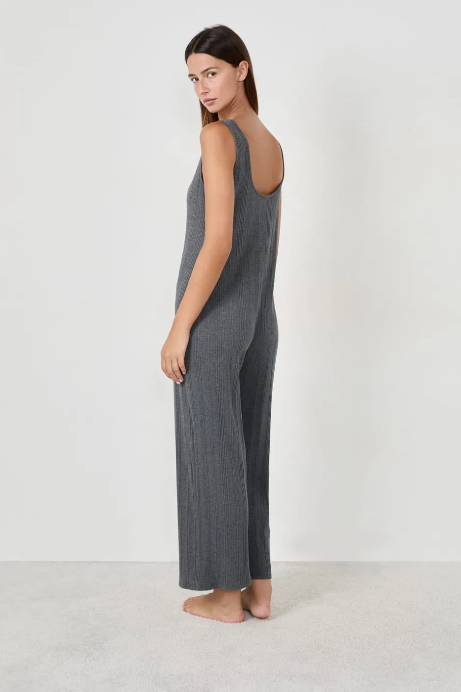 ETAM Homewear|Monos|Mono de pijama GRIS OSCURO