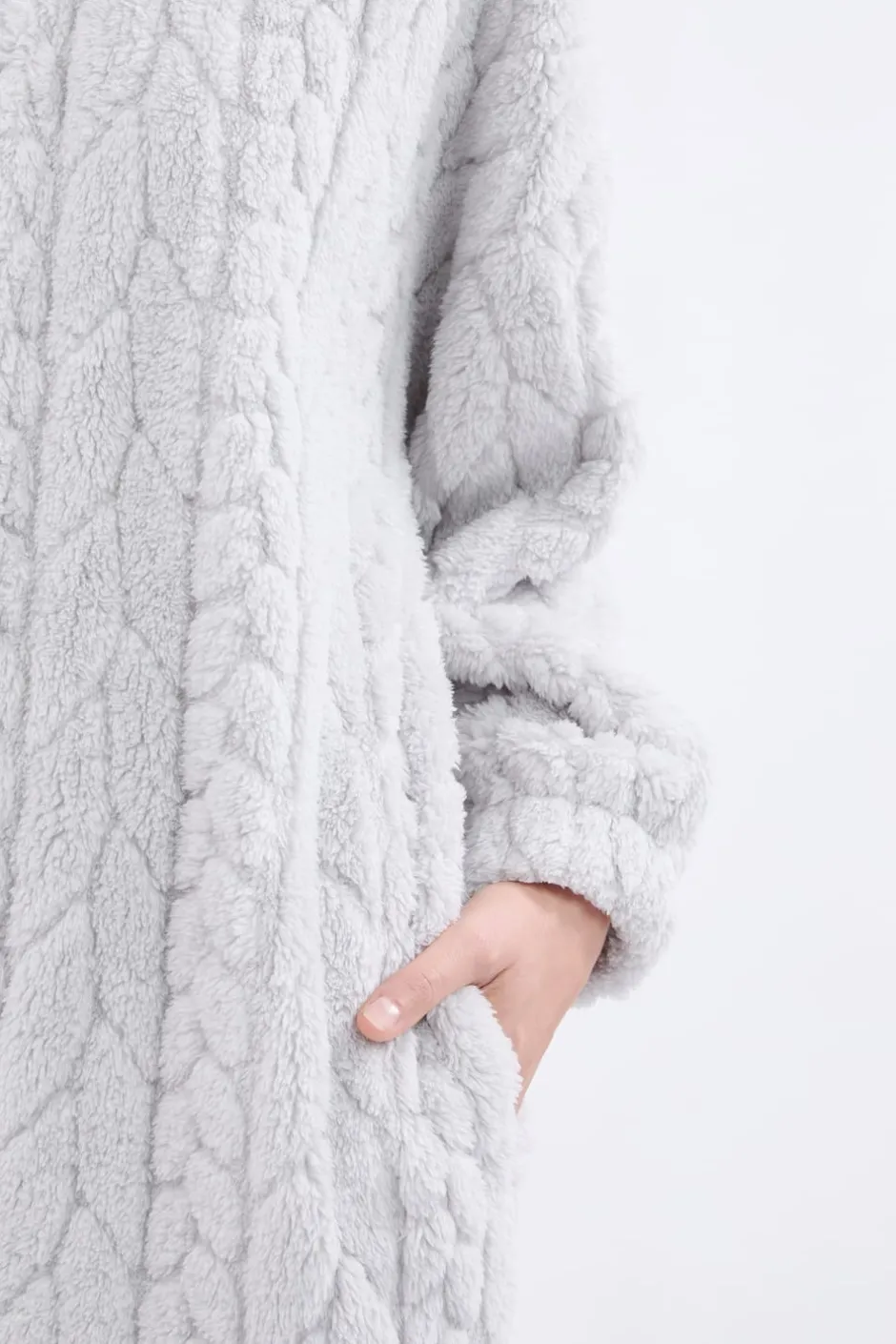 ETAM Pijamas Calentitos|Monos|Mono polar GRIS