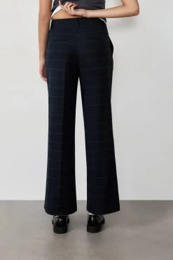 ETAM Corte Ancho|Pantalones|Pantalón a rayas ENCRE