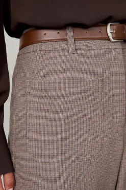 ETAM Corte Ancho|Pantalones|Pantalón corte ancho BEIGE