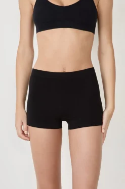 ETAM Culotte|Pantalón corto de algodón para un confort óptimo NEGRO