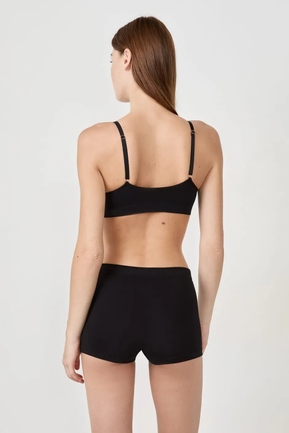 ETAM Culotte|Pantalón corto de algodón para un confort óptimo NEGRO