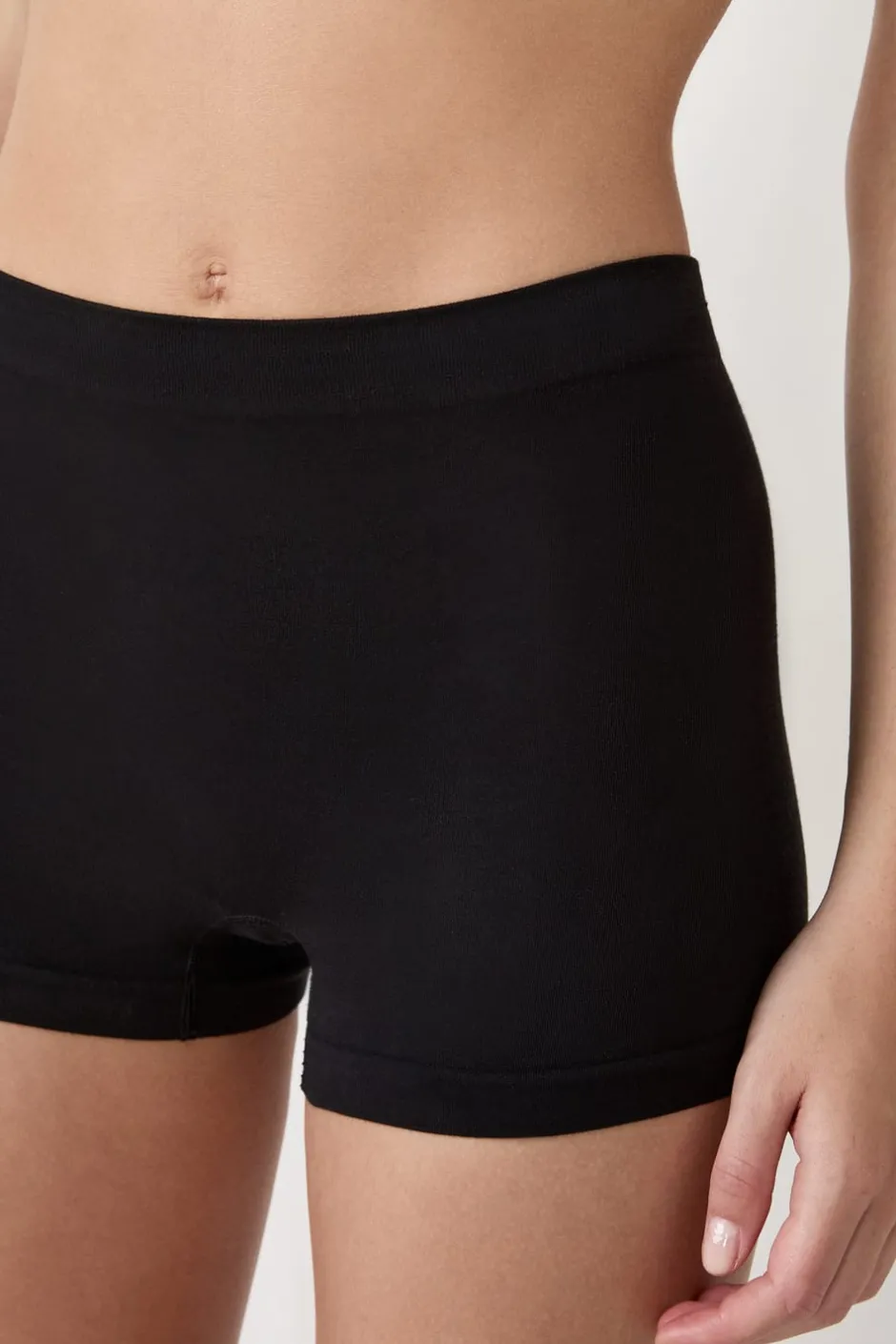 ETAM Culotte|Pantalón corto de algodón para un confort óptimo NEGRO