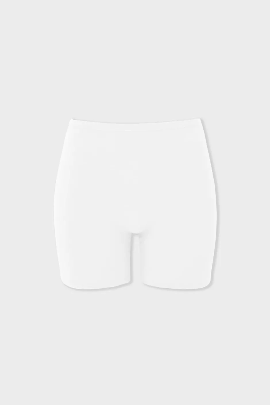 ETAM Braguitas Novias|Culotte|Pantalón corto de ciclismo de algodón orgánico elástico BLANCO