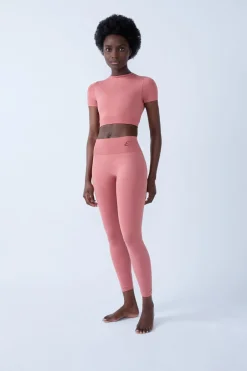 ETAM Leggings Deportivos|Braguitas Deportivas|Pantalón corto de deporte ROSA EMPOLVADO