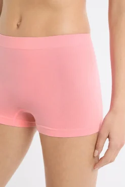 ETAM Culotte|Pantalón corto masculino sin costuras con algodón ROSA