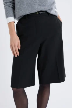 ETAM Shorts Lisos|Shorts|Pantalón corto tipo bermuda NEGRO