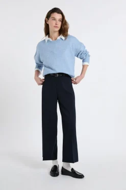 ETAM Corte Ancho|Pantalones|Pantalón cropped TINTA