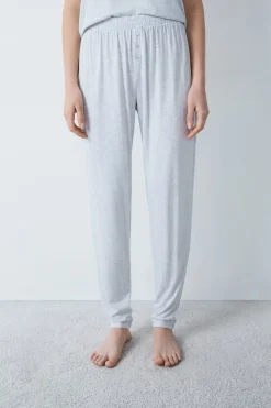 ETAM Partes De Abajo De Pijama|Los Pijamas Más Responsables|Pantalón de pijama GRIS CLARO