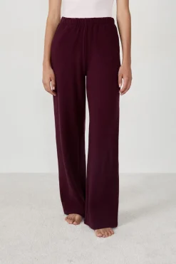 ETAM Homewear|Pijamas Calentitos|Pantalón de pijama BURDEOS GRANATE