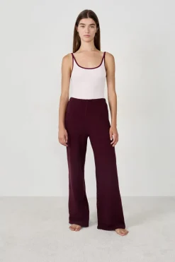 ETAM Homewear|Pijamas Calentitos|Pantalón de pijama BURDEOS GRANATE