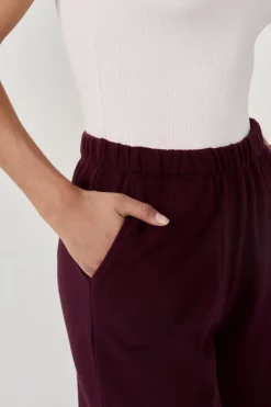 ETAM Homewear|Pijamas Calentitos|Pantalón de pijama BURDEOS GRANATE