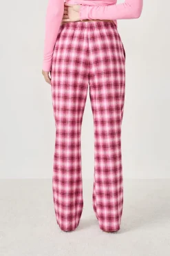 ETAM Partes De Abajo De Pijama|Los Pijamas Más Responsables|Pantalón de pijama a cuadros ROSA