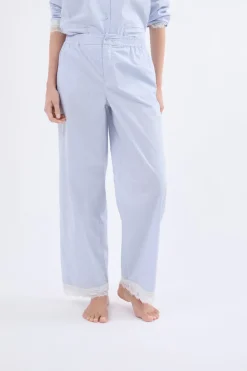 ETAM Partes De Abajo De Pijama|Los Pijamas Más Responsables|Pantalón de pijama a rayas AZUL
