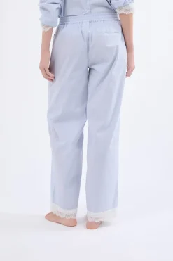 ETAM Partes De Abajo De Pijama|Los Pijamas Más Responsables|Pantalón de pijama a rayas AZUL