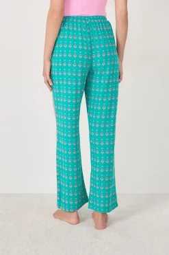 ETAM Partes De Abajo De Pijama|Los Pijamas Más Responsables|Pantalón de pijama ancho VERDE