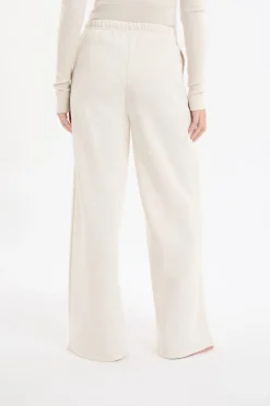 ETAM Homewear|Los Pijamas Más Responsables|Pantalón de pijama con cintura elástica y algodón BEIGE