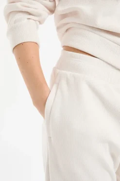 ETAM Homewear|Los Pijamas Más Responsables|Pantalón de pijama con cintura elástica crudo