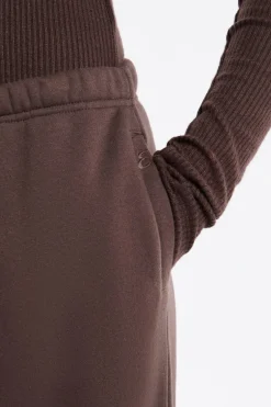 ETAM Homewear|Los Pijamas Más Responsables|Pantalón de pijama con cintura elástica y algodón CHOCOLATE