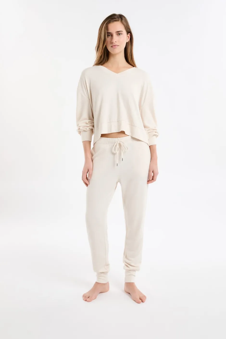 ETAM Homewear|Partes De Abajo De Pijama|Pantalón de pijama con cordón BEIGE