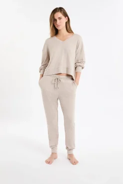 ETAM Homewear|Partes De Abajo De Pijama|Pantalón de pijama con cordón MARR&Oacute;N