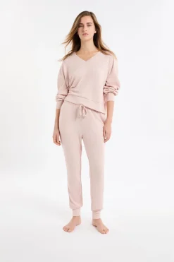 ETAM Homewear|Partes De Abajo De Pijama|Pantalón de pijama con cordón ROSA EMPOLVADO
