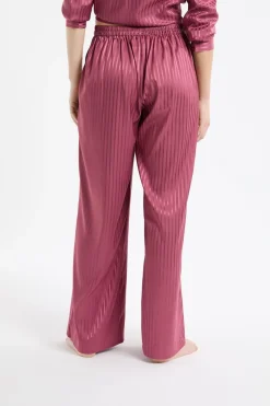 ETAM Los Pijamas Más Responsables|Partes De Abajo De Pijama|Pantalón de pijama de satén a rayas PETUNIA
