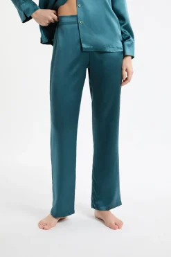 ETAM Pijamas De Seda|Partes De Abajo De Pijama|Pantalón de pijama de seda NATURAL