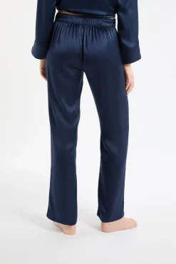 ETAM Pijamas De Seda|Partes De Abajo De Pijama|Pantalón de pijama de seda TRANSPARENTE