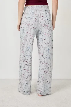 ETAM Partes De Abajo De Pijama|Los Pijamas Más Responsables|Pantalón de pijama estampados GRIS