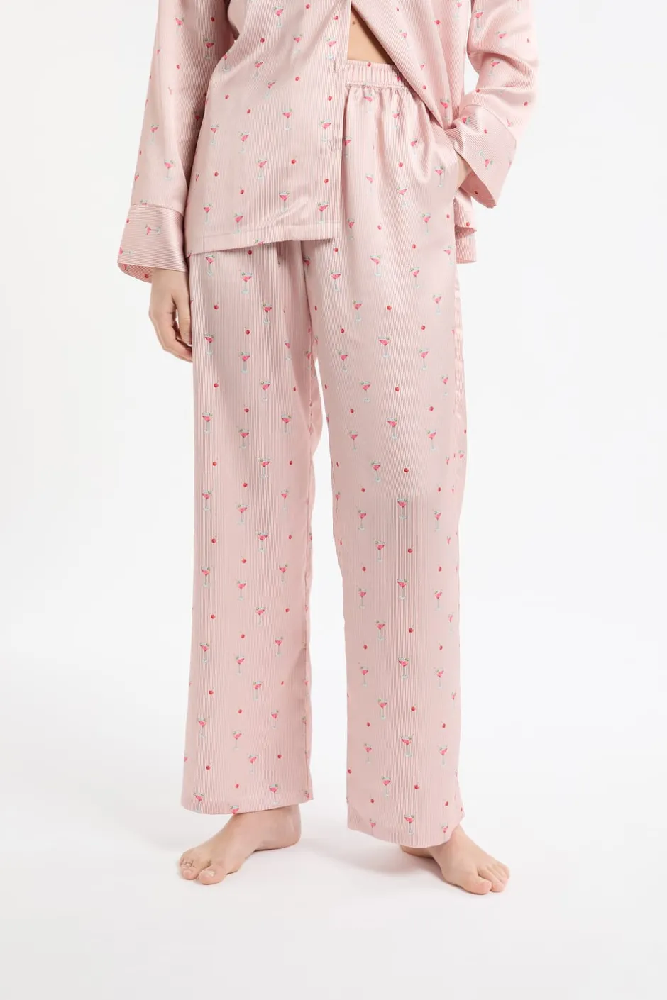 ETAM Los Pijamas Más Responsables|Partes De Abajo De Pijama|Pantalón de pijama estampado IMP FD crudo