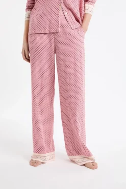 ETAM Los Pijamas Más Responsables|Partes De Abajo De Pijama|Pantalón de pijama estampado ROSA