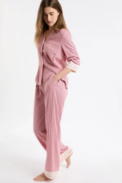 ETAM Los Pijamas Más Responsables|Partes De Abajo De Pijama|Pantalón de pijama estampado ROSA