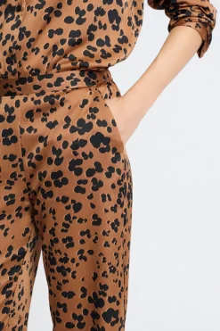 ETAM Partes De Abajo De Pijama|Los Pijamas Más Responsables|Pantalón de pijama estampado MARRON