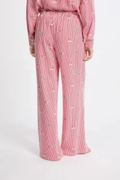 ETAM Los Pijamas Más Responsables|Partes De Abajo De Pijama|Pantalón de pijama estampado ROJO