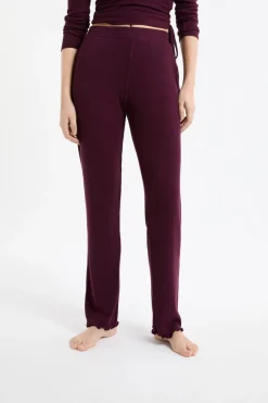 ETAM Los Pijamas Más Responsables|Partes De Abajo De Pijama|Pantalón de pijama recto morado