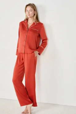 ETAM Partes De Abajo De Pijama|Pantalón de pijama satinados HENNE