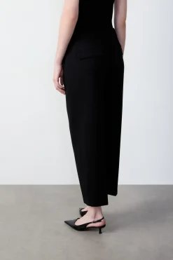 ETAM Pantalones|Pantalón recto NEGRO