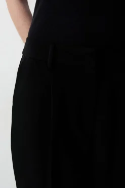 ETAM Pantalones|Pantalón recto NEGRO